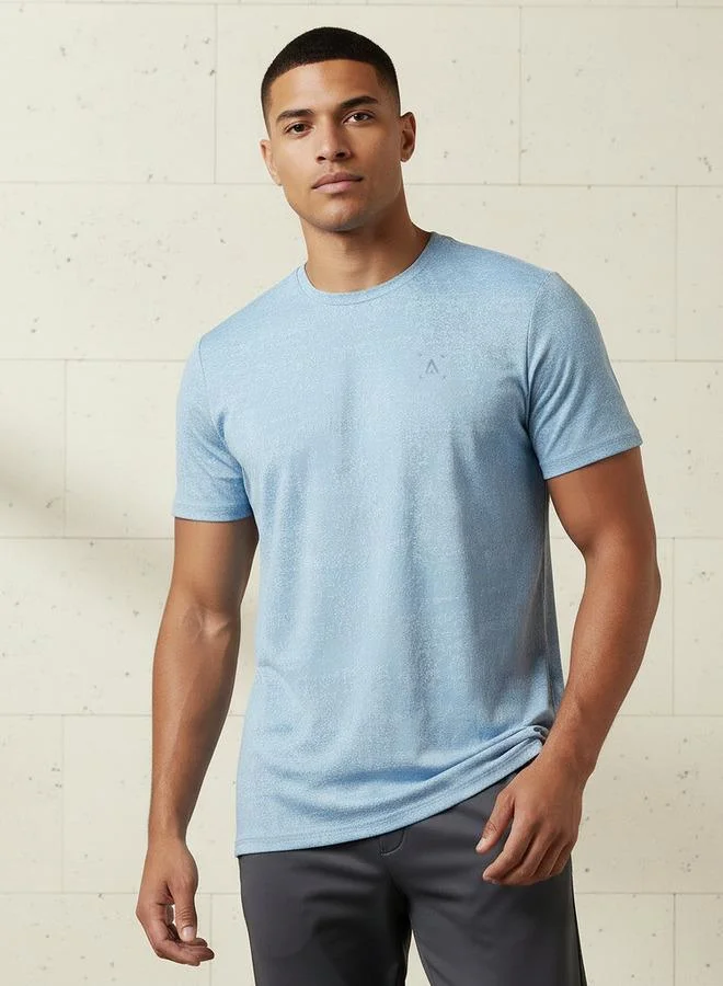 آكتف Men Textured Performance T-shirt